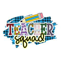 Naklejka premium Teacher Craft Design