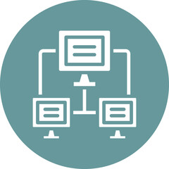 Vector Design Monitors Icon Style