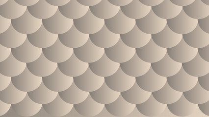 Brown background in the form of fish scales seamless pattern © Lara