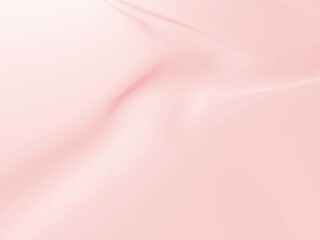 Pink Smooth Satin. Pastel Pink Wavy Silk Background. Plain Soft Satin Fabric. Wavy Smooth Surface. Simple Abstract Background.