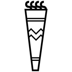 Party Blower Line Icon