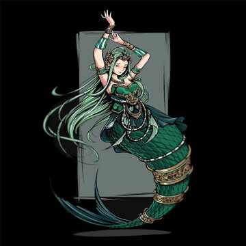 snake, the snake goddess who is considered to transform into a beautiful woman
