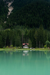 Fototapeta premium house on the lake