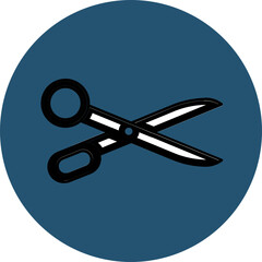 Scissors which can easily edit or modify

