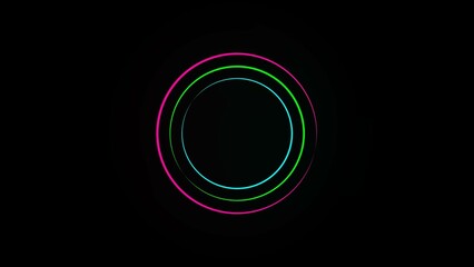 abstract beautiful circle  loading icon illustration background   