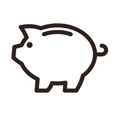 Piggy, piggy bank, savings symbol