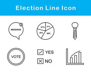 Election Vector Icon Set