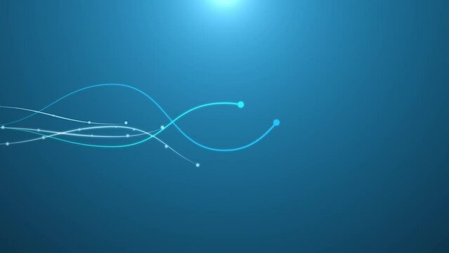 ウェーブ モーションタイル BG01_CYAN