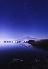 Mt.Fuji at midnight