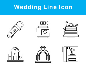 Wedding Vector Icon Set