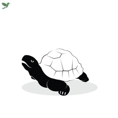 Turtle Silhouette Icon