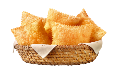 cesta de vime com pastéis de feira - cesta com pastel de feira