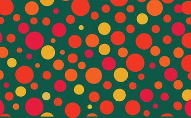 red polka dot pattern