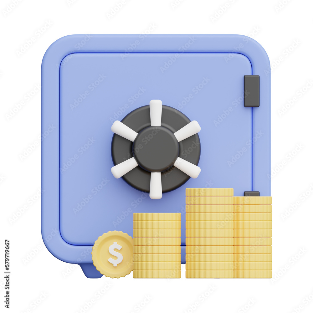 Poster savings 3d realistic object design vector icon illustration