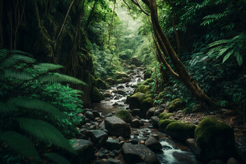 landscape of the vietnam jungle © Sebastian