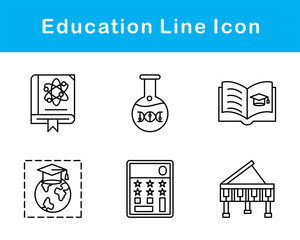 Education Vector Icon Set