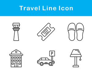 Travel Vector Icon Set