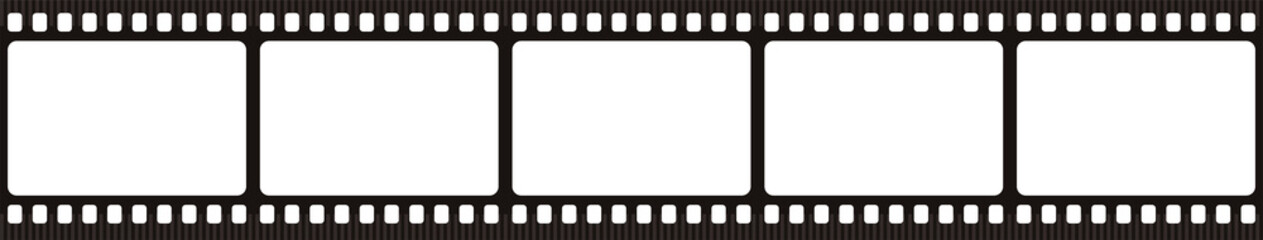 Film strip. Retro film strip frame. Cinema filmstrip template. - obrazy, fototapety, plakaty
