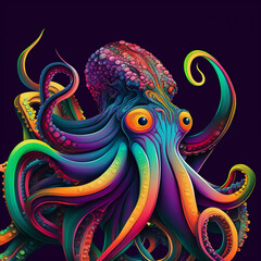 Action - shot photography, the gorgeous hypermaximalist octopuscompanion