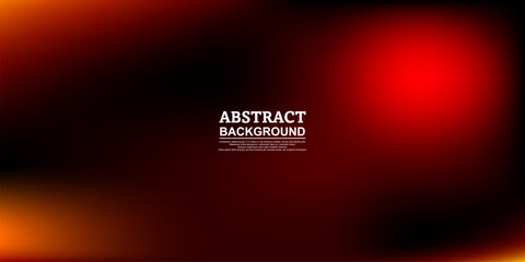 abstract background, defocused light illustration, gradient red color on black background.