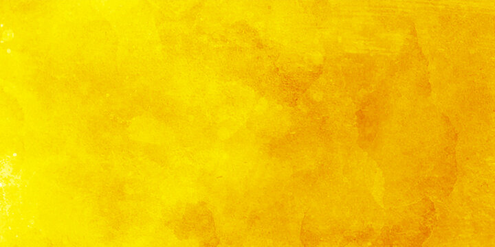 Orange color grunge wall image. Vector watercolor yellow texture for cards. Hand drawn vector texture.