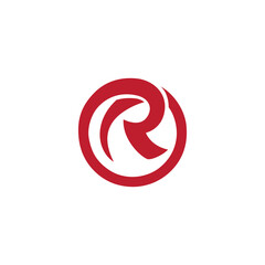 R letter vector illustration for an icon,symbol or logo. unique initial letter R logo 