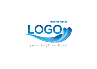  Mineral Water Logo template design. PRO VECTOR design