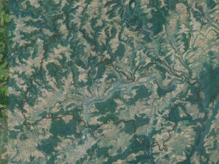 Canton Diekirch, Luxembourg. High-res satellite. No legend