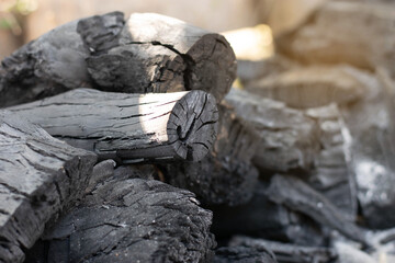 black charcoal black texture wood charcoal sack charcoal