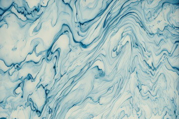 Fototapeta premium Marbling. Marble texture. Paint splash. Colorful fluid. Abstract colored background. Highly-textured oil paint.Generative AI
