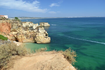 Fototapeta na wymiar south coast of Portugal, Algarve