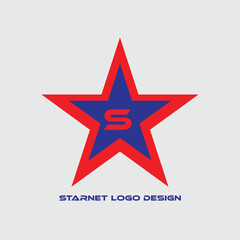 Obraz premium Starnet Logo Design For Corporate Business