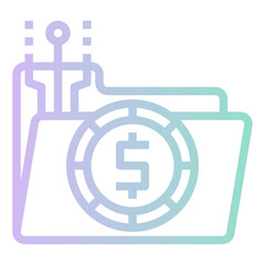 Obraz premium file and folder