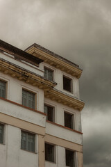 old building in the city 