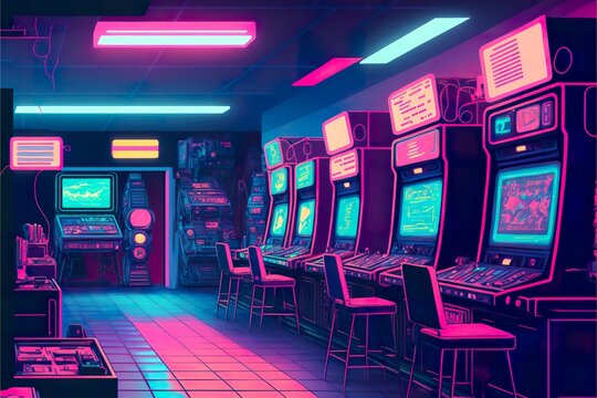 Arcade Game Screen Images – Browse 12,934 Stock Photos, Vectors, and ...
