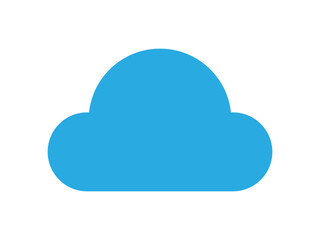 Cloud computing logo design vector	