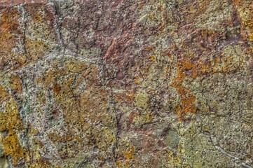 Color stone background. Rock mixed. Natural stone on the rock. Background design. 