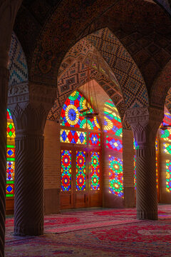 Nasir al-Mulk Pink Mosque, Shiraz, Iran