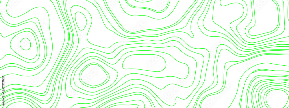 Poster topographic map background geographic line map with elevation assignments. modern design with white 