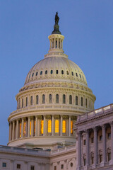 Fototapeta na wymiar U.S. Capitol Dome