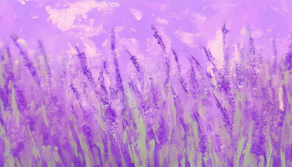 Fototapeta premium Lavender painting texture background #2