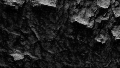 Black and white rock texture. It looks like a rough concrete