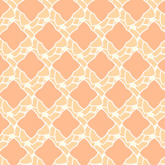 Simple Moroccan Trellis Pattern with Organic Shape Element Muslim Background for Textile, Wallpaper, Fabrics, Packages, Wrapping, Decoration, etc
