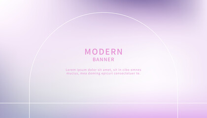 Gradient geometry pink and purple background with lines.