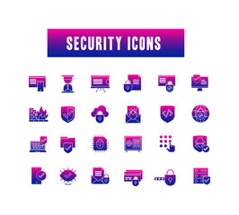 Security Icons Set