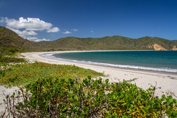 Playa paradisíaca del Pacífico