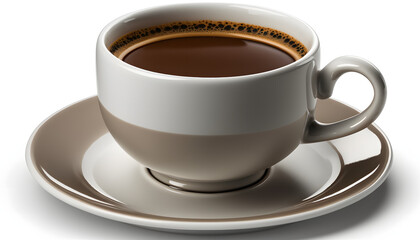coffee cup isolate, espresso cup isolate, generative ai