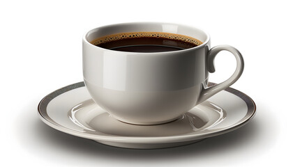 Obraz premium coffee cup isolate, espresso cup isolate, generative ai