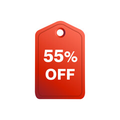 55%off tag