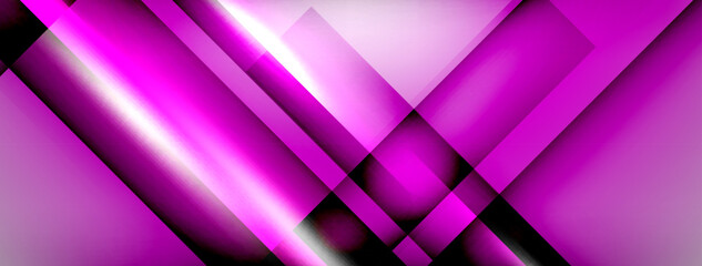 Abstract lines geometric techno background layout